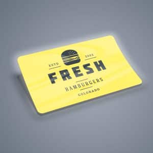 Image of a Single Rectangle Labels / Stickerswith rounded corners to showcase this product